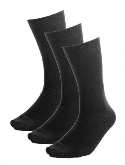 Bamboe sokken zwart - S15